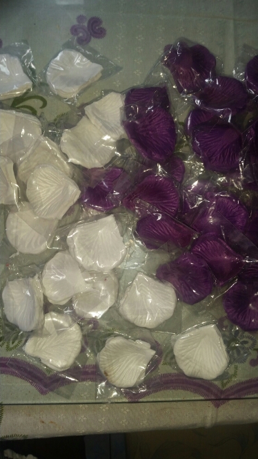 Rose Petals Wedding Accessories 1000 pieces / lot Cheap Petalas Artificiais Rose Petals Flowers Wedding Decoration Beautiful