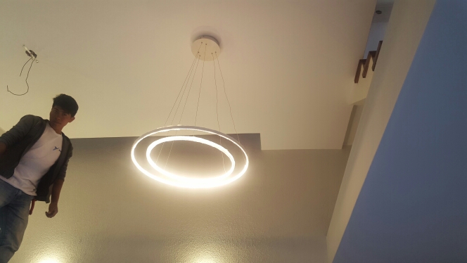 Modern LED Simple Pendant Lights Lamp For Living Room Cristal Lustre Pendant Lights Pendant Hanging Ceiling Fixtures