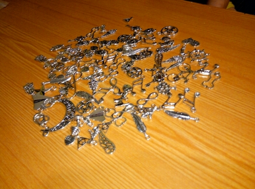Metal Mixed Charms for Jewelry Making DIY Handmade Crafts Vintage Pendant Charms 100pcs/lot C5089