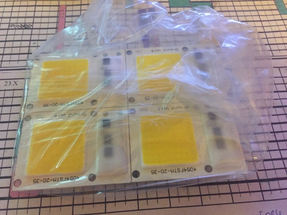 LED Chip Lamp COB 5W 20W 30W 50W 220V Input Smart IC Driver Fit For DIY Cold Warm White For Spotlight Outdoor Floodlight