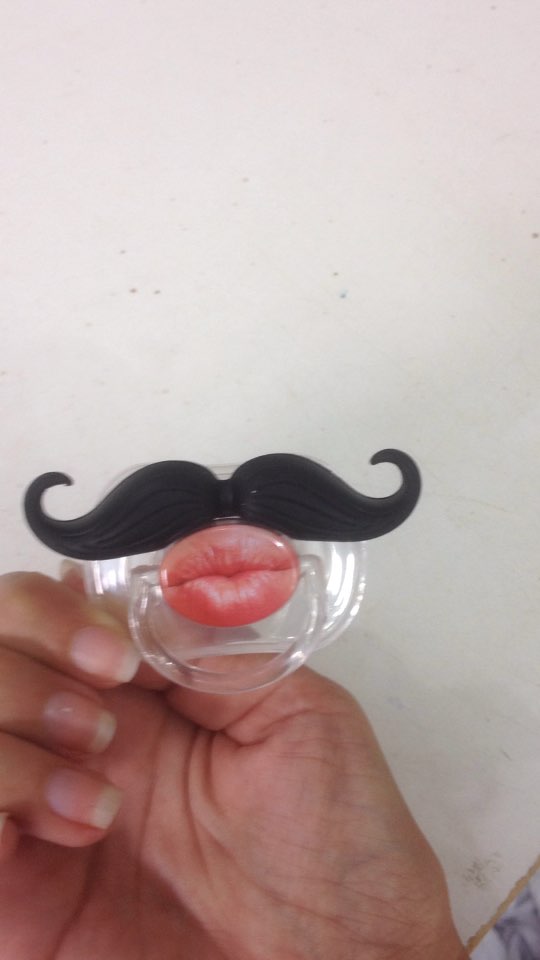 Hzirip Silicone Funny Baby Pacifier Dummy Nipple Teethers Toddler Pacy Orthodontic Teat Infant Baby Christmas Gift 1pc