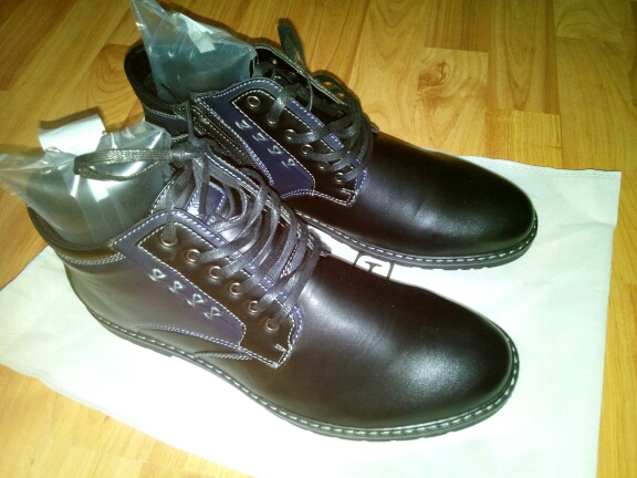 XPER Brand Autumn Winter Men Shoes Boots Casual Fashion High-Cut Lace-up Warm Hombre #YM86901BU