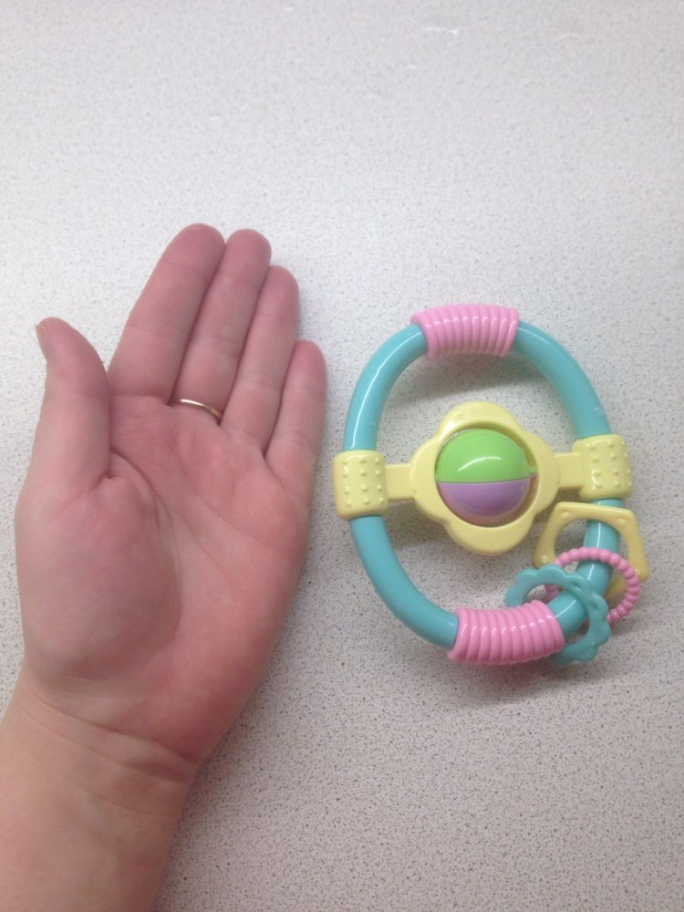 Hot sale 2016 New Lovely Plastic Baby Toys Hand Shake Bell Ring Rattles toys Baby Educational Toys cute bell rattle CFS