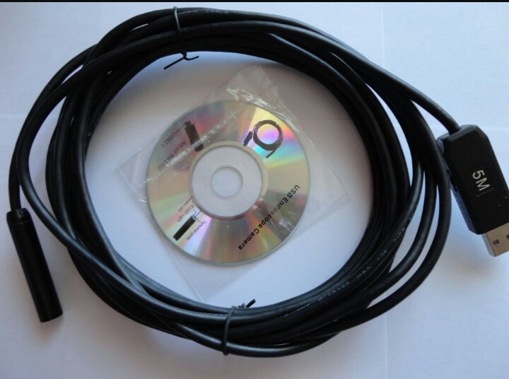 USB Endoscope Camera 2M Lens Snake Tube Camera Mini USB Borescope Inspection Camera for PC Waterproof Endoscopio Camera