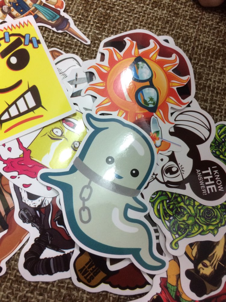 200 pcs Drop shipping mixed Hot sale Home decor toy styling laptop stickers for motorcycle skateboard doodle toys stickers