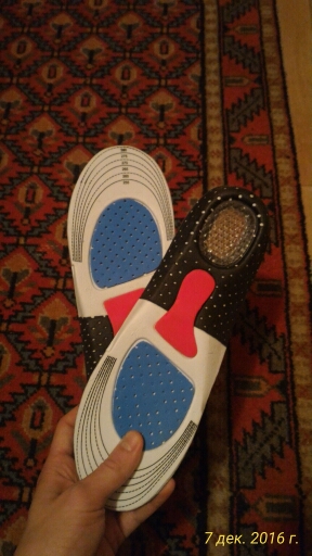 Free Size Unisex Orthotic Arch Support Sport Shoe Pad Sport Running Gel Insoles Insert Cushion for Men Women
