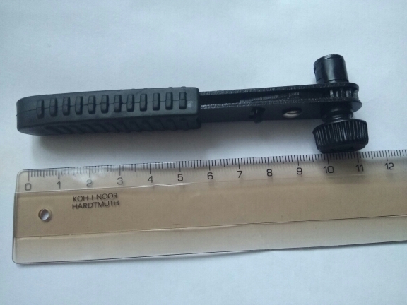6.35 cm Socket Black Mini 1/4" Ratchet Wrench Screwdriver Socket Wrench Rods