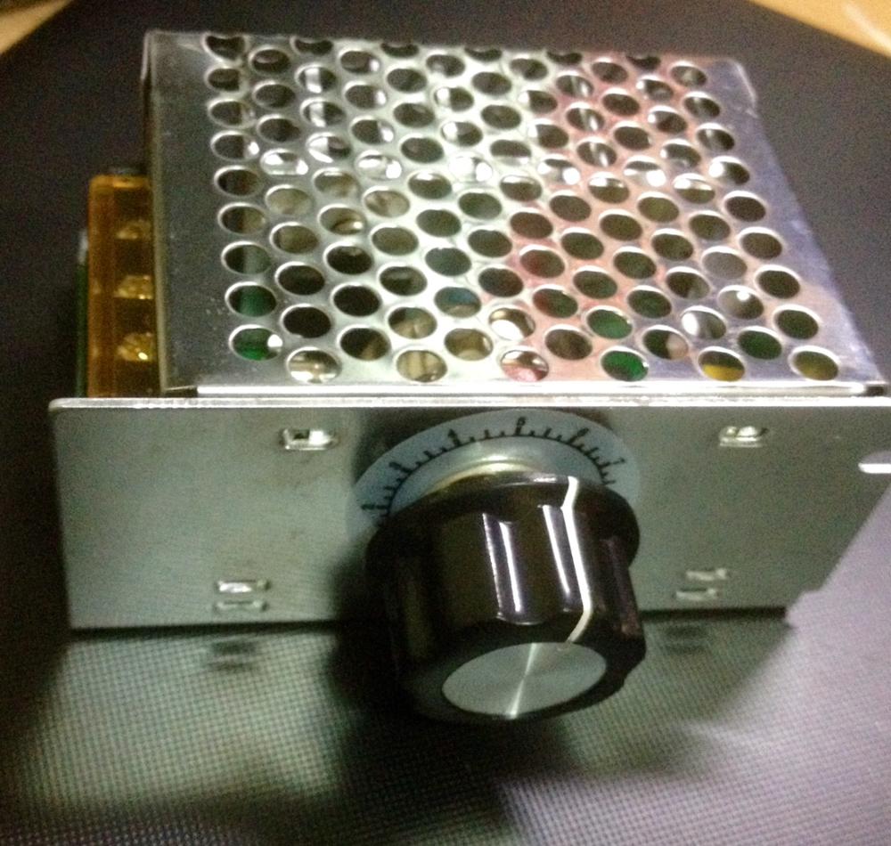 Professional Voltage Regulators 4000W 220V High Power SCR Speed Controller Electronic Voltage Regulator Governor Thermostat BS