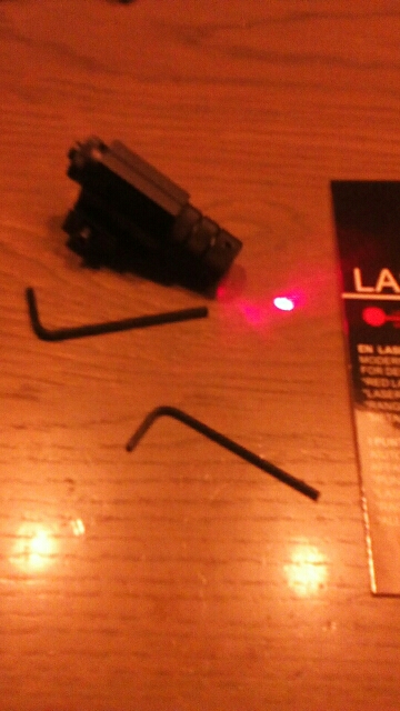 Tactical Red Dot Laser Sight Scope w/ Mount 21mm Picatinny Rail Mount + 2x Wrench Gun Rifle Pistol Hunting Optics