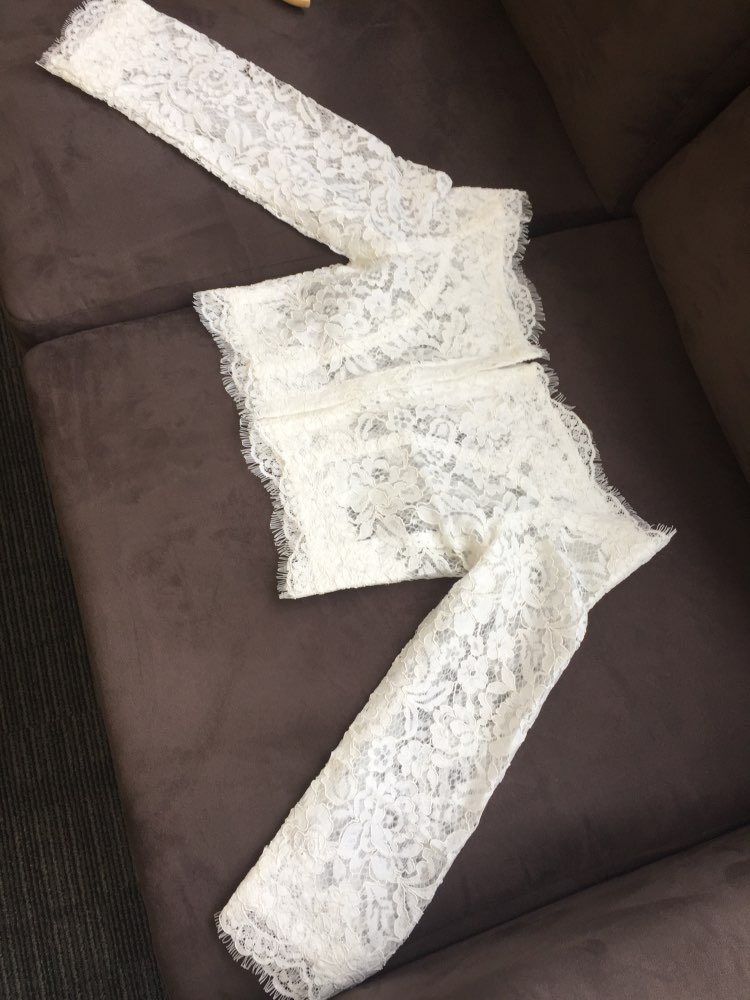 New Arrival Off the Shoulder Sleeves Lace Bolero Jacket Romantic Custom Made Bridal Wedding Jackets Women Wedding Jackets FJ12
