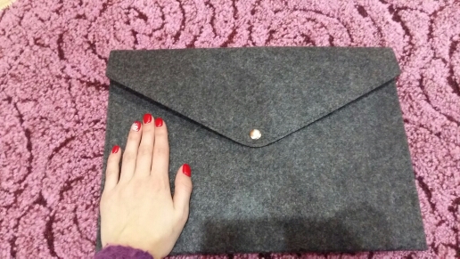 A4 Chemical Felt File Folder Durable Briefcase Document Bag Paper File Folders Stationery Store School Office Supplies