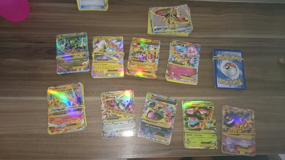 100pcs All Mega Shiny No repeat Pokemonend Ex Cards 80 EX Ordinary Cards + 20 MEGA Strongest Cards Japan Charizard Cartes 