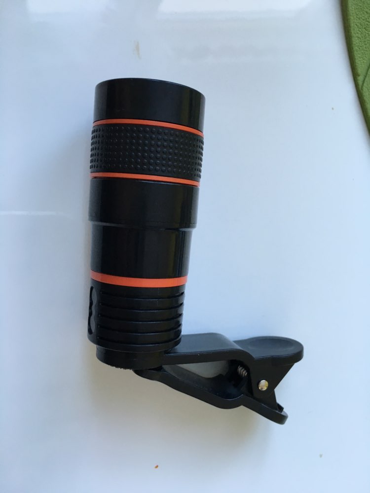 8X Zoom Clip-on Telescope Camera Optical Lens For Various Cell Phone for iPhone 6 For Samsung Smart Phone Telescope