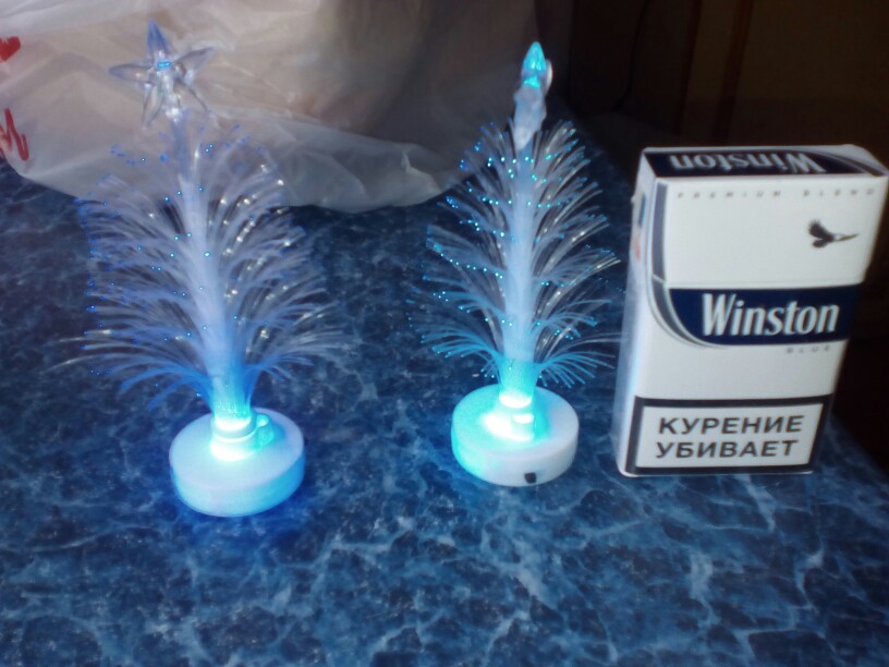 12*3.5cm Christmas Xmas Tree Color Changing LED Light Lamp Home Decoration Happy Gifts High Quality Optical Oct 6