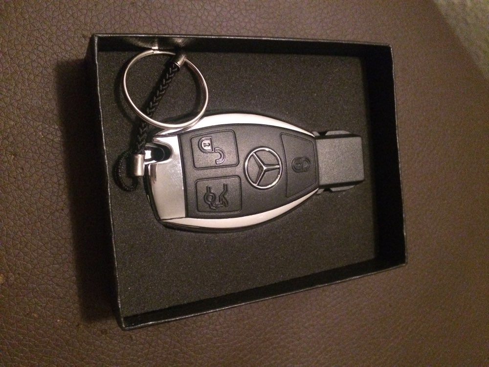 2017 Gift Pen drive Car Keys Usb Flash Drive 64GB 32GB 16GB 8GB Pendrive Disk on Key Original Box Usb Stick Storage Device