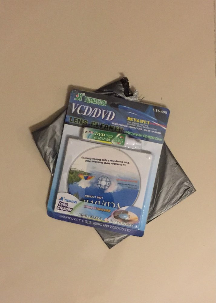 CD DVD Drive Cleaning Disc CD Player DVD Installed Cleaning fluid