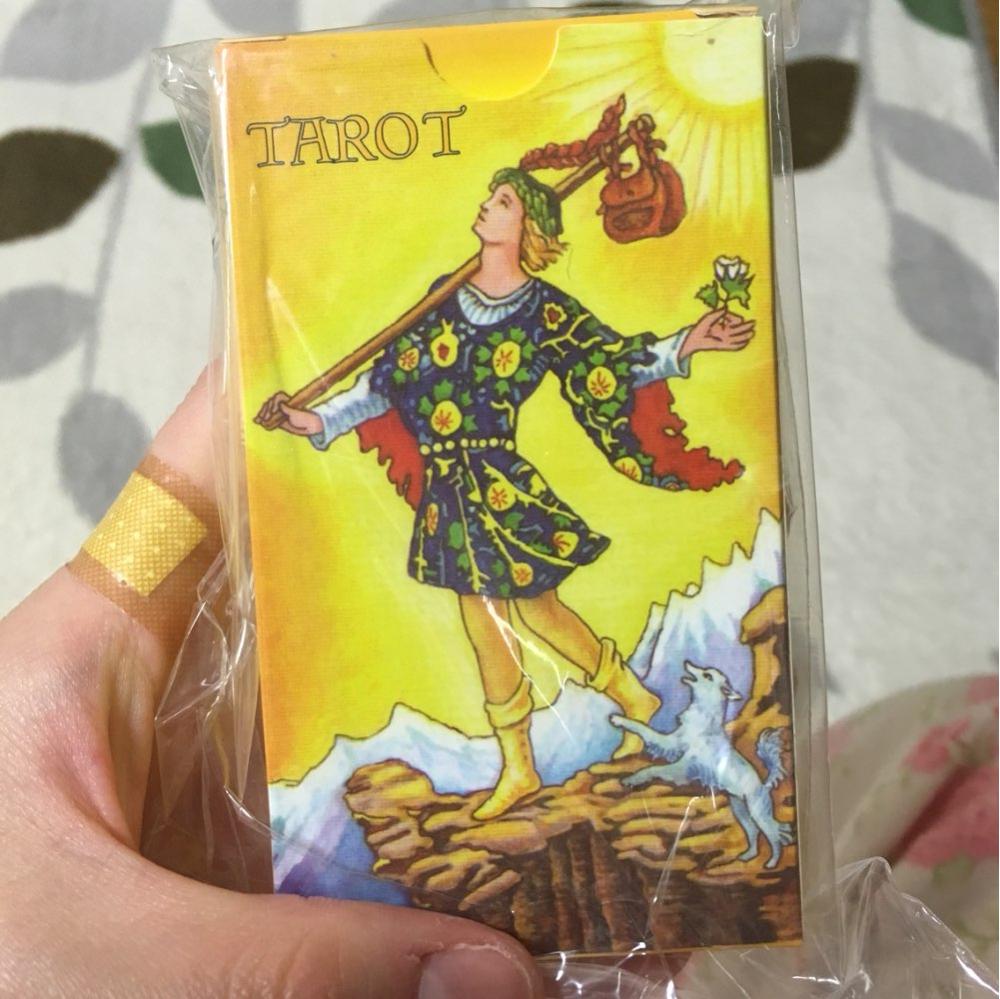 2016 Full English radiant rider wait tarot cards factory made high quality tarot card with colorful box, cards game, board game