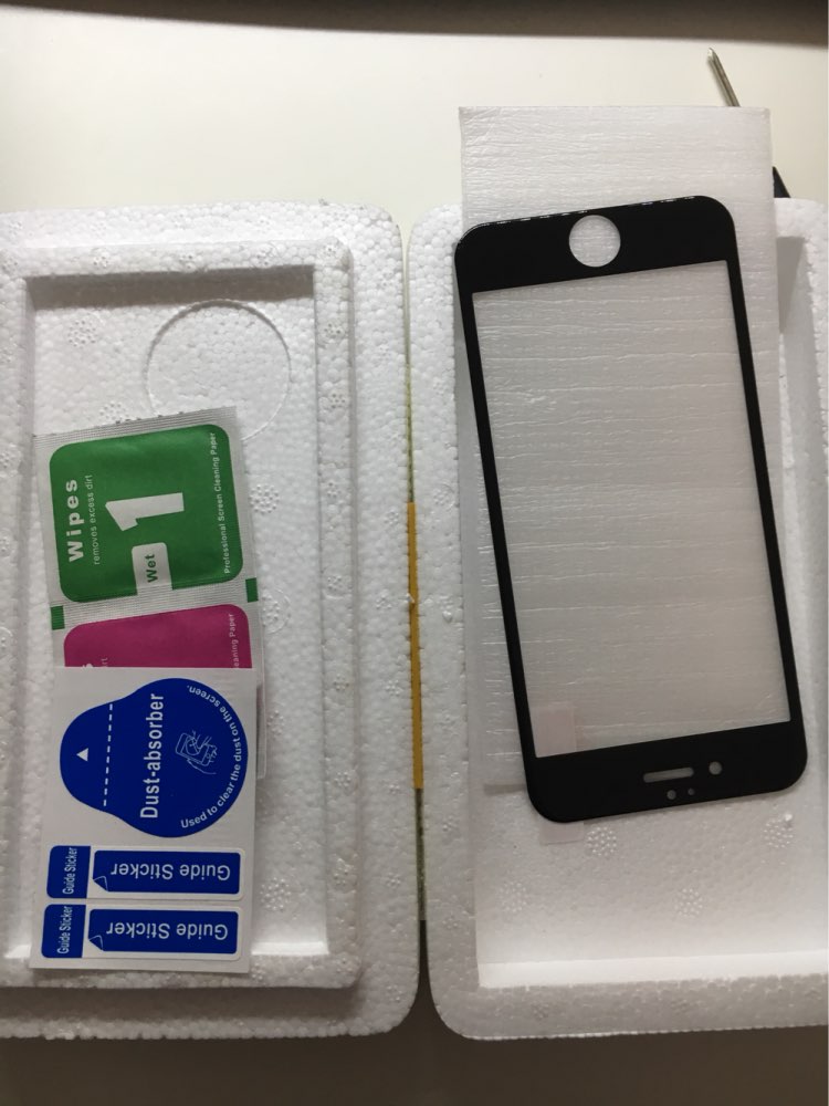 9H 0.26mm Glossy Carbon Fiber 3D Curved Edge Coated Tempered Glass For iPhone 6 6S 7 Plus Phone Screen Protector Film