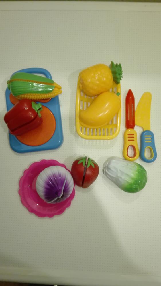 HOT 12PC Cutting Fruit Vegetable Pretend Play Children Kid Educational Toy OCT 07