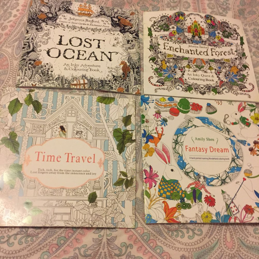 1 PCS 24 Pages Enchanted Forest English Edition Coloring Book For Children Adult Relieve Stress Kill Time Painting Drawing Book