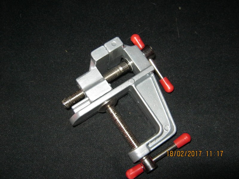1PCS Mini Aluminum Bench Table Swivel Lock Clamp Vice Craft Jewelry Hobby Vise Wholesale