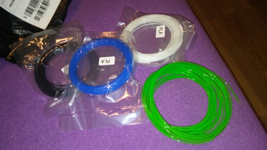 Big discount 2016 Newest DIY 1.75mm 10m/roll 3D Print PLA Filament Samples for 3D Pen or 3d printer/ Reprap/Makerbot