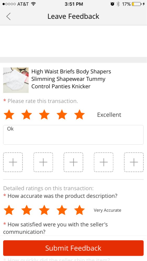 High Waist Briefs Body Shapers Slimming Shapewear Tummy Control Panties Knicker