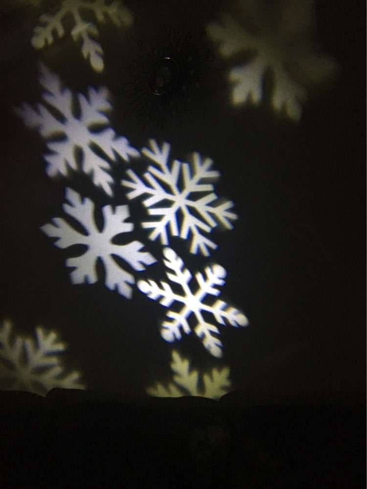 Waterproof Moving Snow Laser Projector Lamps Snowflake LED Stage Light For Christmas New year Party Light Garden Lamp Outdoor