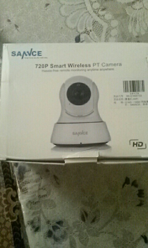 SANNCE 720P Wireless IP Camera Wifi Smart IR-Cut Night Vision P2P Baby Monitor Surveillance Onvif Network CCTV Security Camera