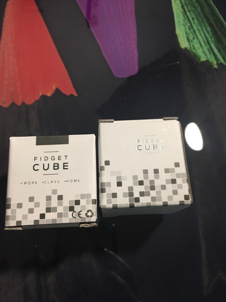Squeeze Fun Stress Reliever Gifts Fidget Cube Relieves Anxiety and Stress Juguet For Adults Children Fidgetcube Desk Spin Toys