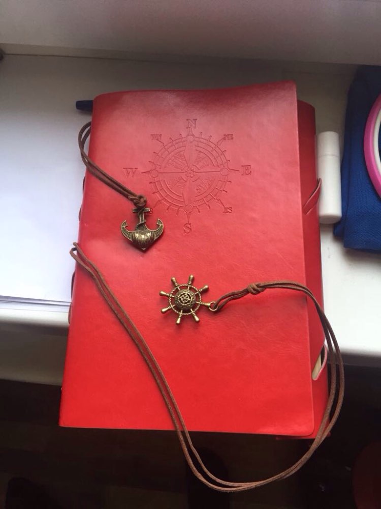 2017 Vintage Pirate A5 Diary Notebook Agenda With Faux Leather Cover Filofax Note Book For School Korean Stationery Or Traveler
