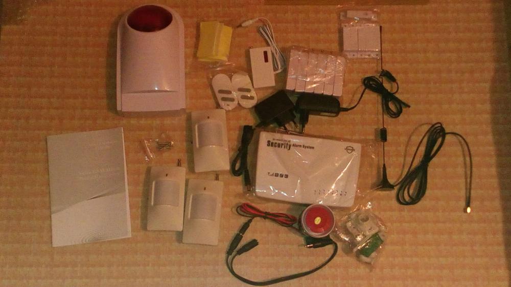 New version Fuers G11z GSM alarm system dual antenna strong signal app control home alarm system