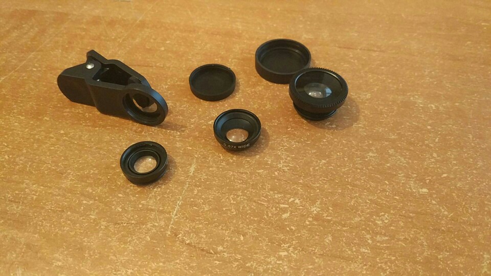 Fish Eye Lenses + Wide Angle + Macro mobile Phone Lenses 3 in 1 Fisheye Universal Smartphone Lens For iPhone 7 6s plus Samsung