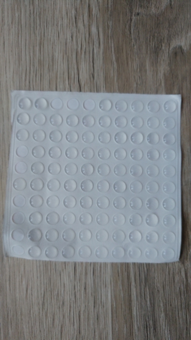 100pcs/set Self Adhesive Silicone Feet Clear Semicircle Bumpers Door Cabinet Drawers Buffer Pads