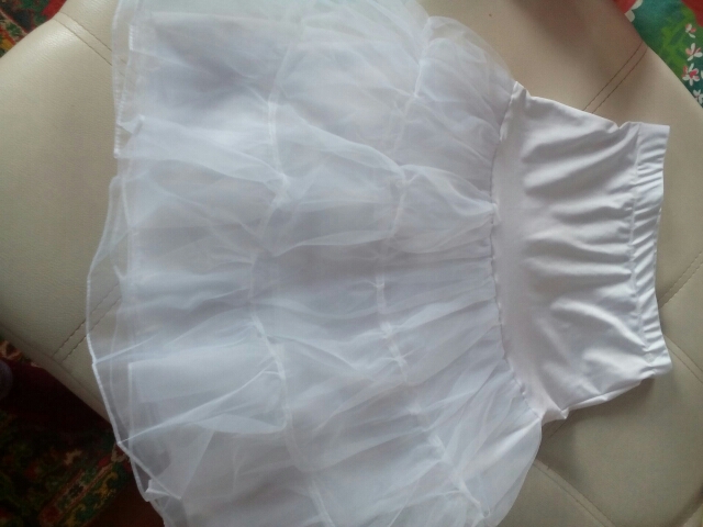 Tutu Skirt Silps Swing Rockabilly Petticoat Underskirt Crinoline Fluffy Pettiskirt For Wedding Bridal Retro Vintage Women Gown