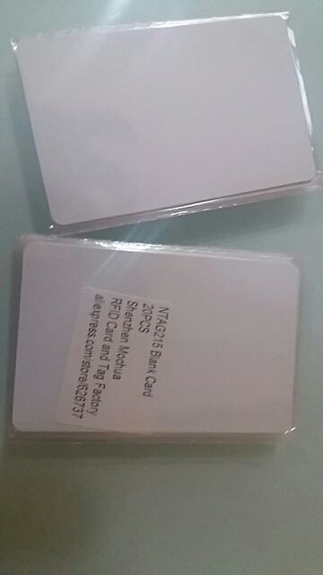 NFC Card Ntag215 Card with NTAG215 chip for TagMo-10pcs