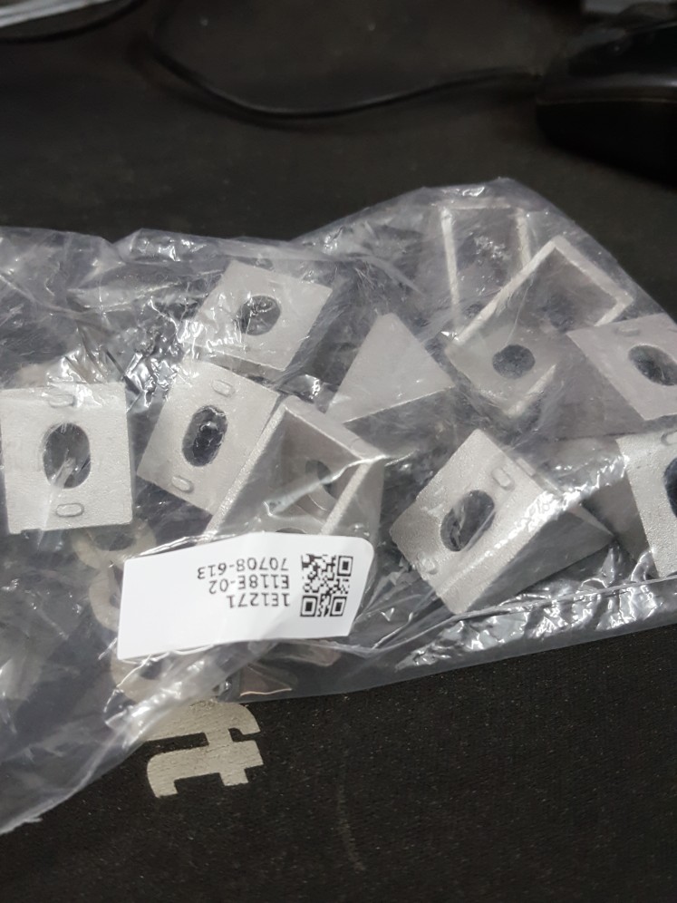 10Pcs Aluminum Brace Corner Joint Right Angle Bracket Joint L Shape 20x20mm New #S018Y# High Quality