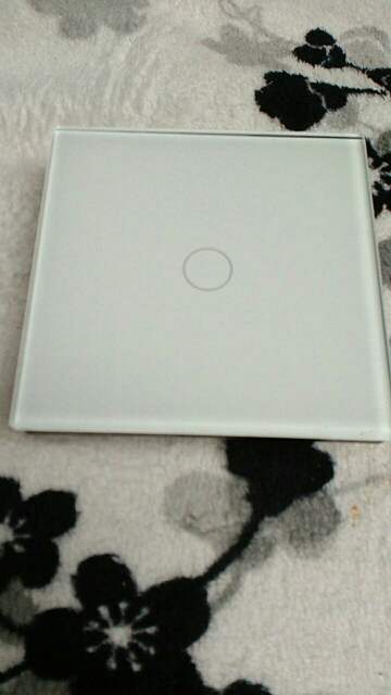 Hot sale EU Standard Touch Switch 1 Gang 1 Way,Wall Light Touch Screen Switch,Crystal Glass Switch Panel livolo