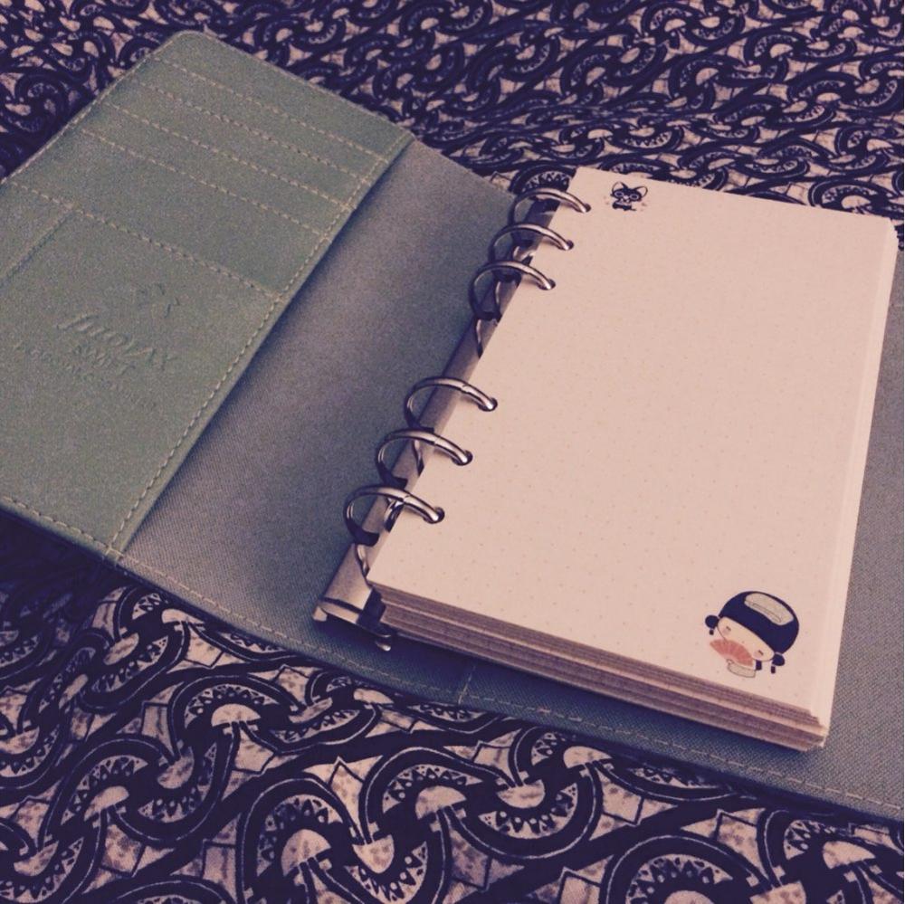 1 Pcs A6 Cute Creative Colored Diario Binder Filler Paper Office School Stationery Planner Accessories Filler Paper for Filofax