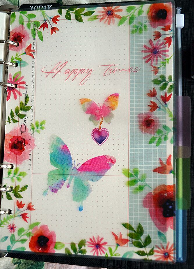 2017 A5/A6 6 Holes Colored Notebook's Index Page 5pcs/set Matte Spiral Book Category Page Office Planner Accessories 