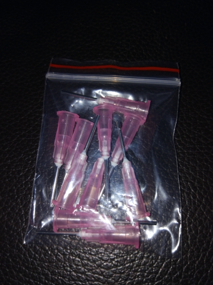 10 PCS/Pack 0.5cm Tubing Dispense Tip Tapered Pinhead Glue Liquid Dispenser Needles for Dispenser Controller