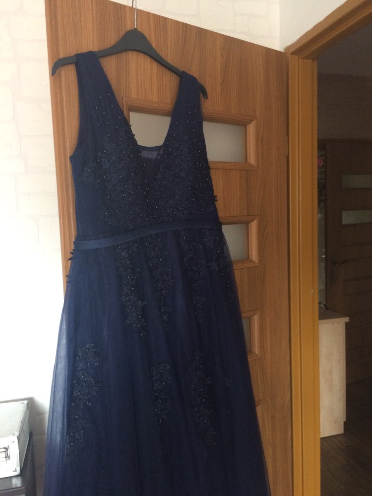 Sexy Backless Long Evening Dress Vestido de Festa A-line appliques beading gown Half Sleeved robe de soiree Party Prom Dress