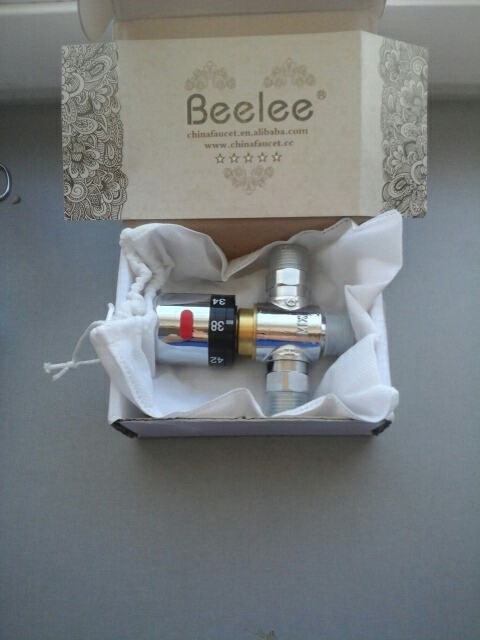 Free Shipping BL0211D (G1/2) Brass Thermostatic Valve, Water Temperature Thermostatic Mixer Valve,thermostatic shower valve