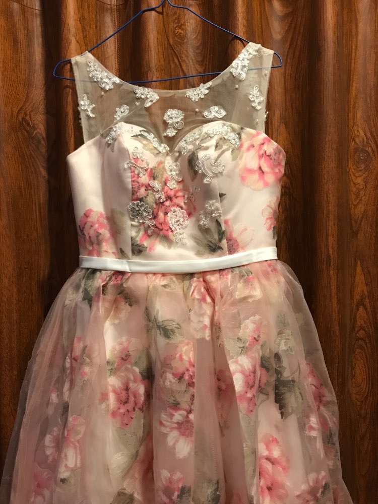 Vivian's Bridal Sweetheart Ball Gown Evening Dress Tank Sleeveless Party Dresses Flower Evening Gowns Lace Up 26405
