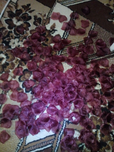 Newest 2018 New Wholesale 1000pcs/lot Atificial Flowers Polyester Wedding Decorations Wedding Rose Petals patal Flower