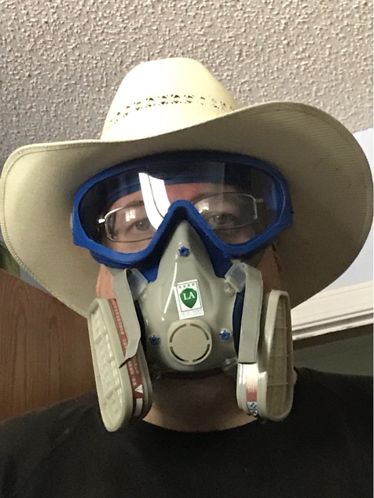 Full Facepiece Respirator Mask Filter Gas Mask With Goggles For Pesticide Pintura Carbon Filter Mask Paint Spray Gas Boxes