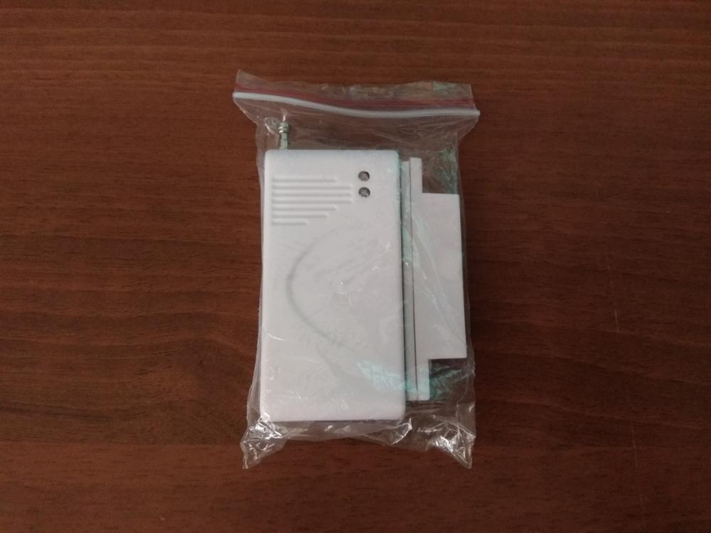 433 Mhz Contact Wireless Magnet Sensor Detector Door Window Gateway White  LCC77