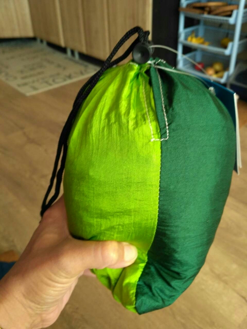 Assorted Color Hanging Sleeping Bed Parachute Nylon Fabric Outdoor Camping Hammocks Double Person Portable Hammock Swing Bed
