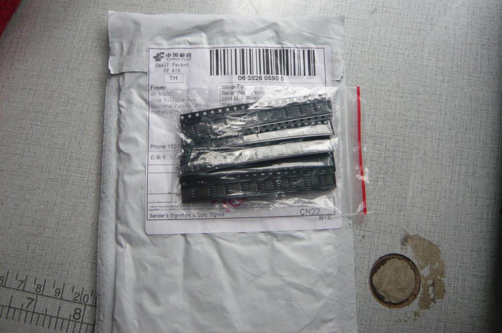 60pcs = 6 kinds * 10 pcs 24C02 24C04 24C08 24C16 24C32 24C64 sop  kit  Each 10pcs   (12-21)