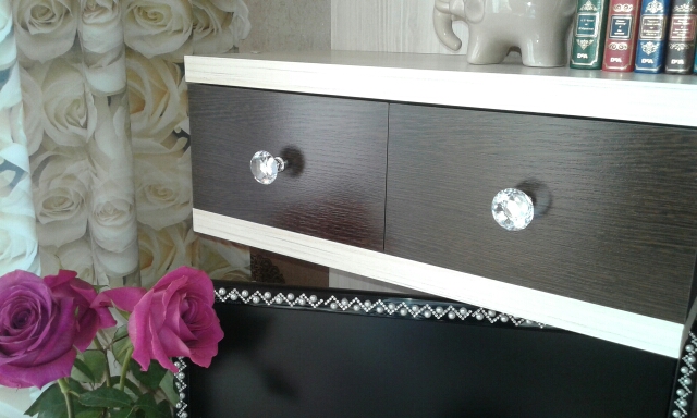 1pcs Modern Home Door Handle Crystal Glass Alloy Door Drawer Cabinet Wardrobe Pull Handle Knobs Drop